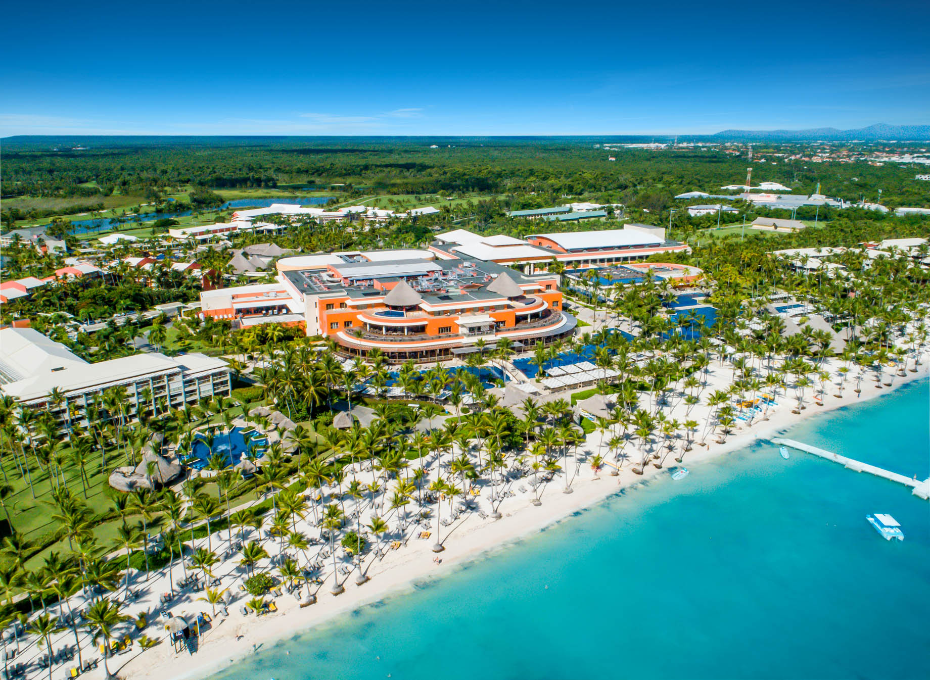 Barceló Bávaro Palace Hotel Grand Resort – Punta Cana, Dominican Republic – Aerial View