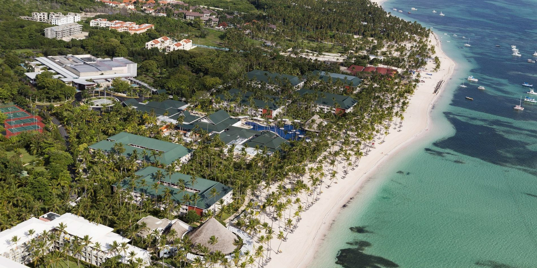 Barceló Bávaro Beach Hotel Grand Resort – Punta Cana, Dominican Republic – Aerial View