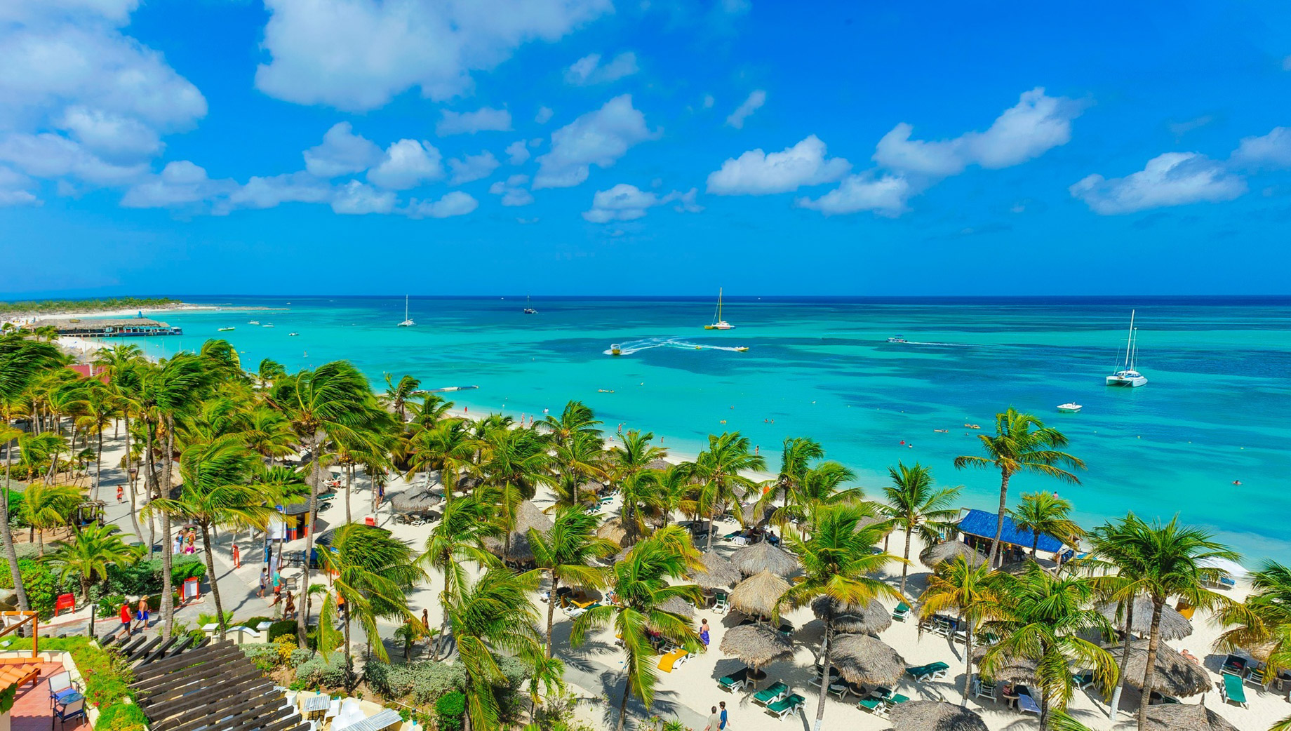Barceló Aruba Palm Beach Resort – Noord, Aruba – Beach Resort Aerial View