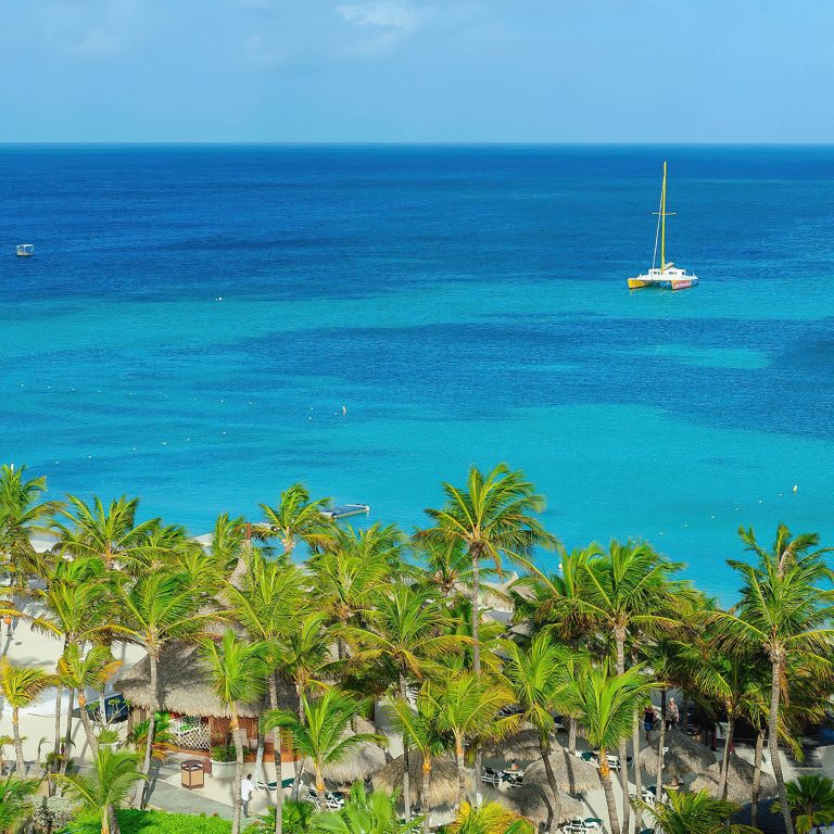 Barceló Aruba Palm Beach Resort – Noord, Aruba – Beach Resort Aerial View