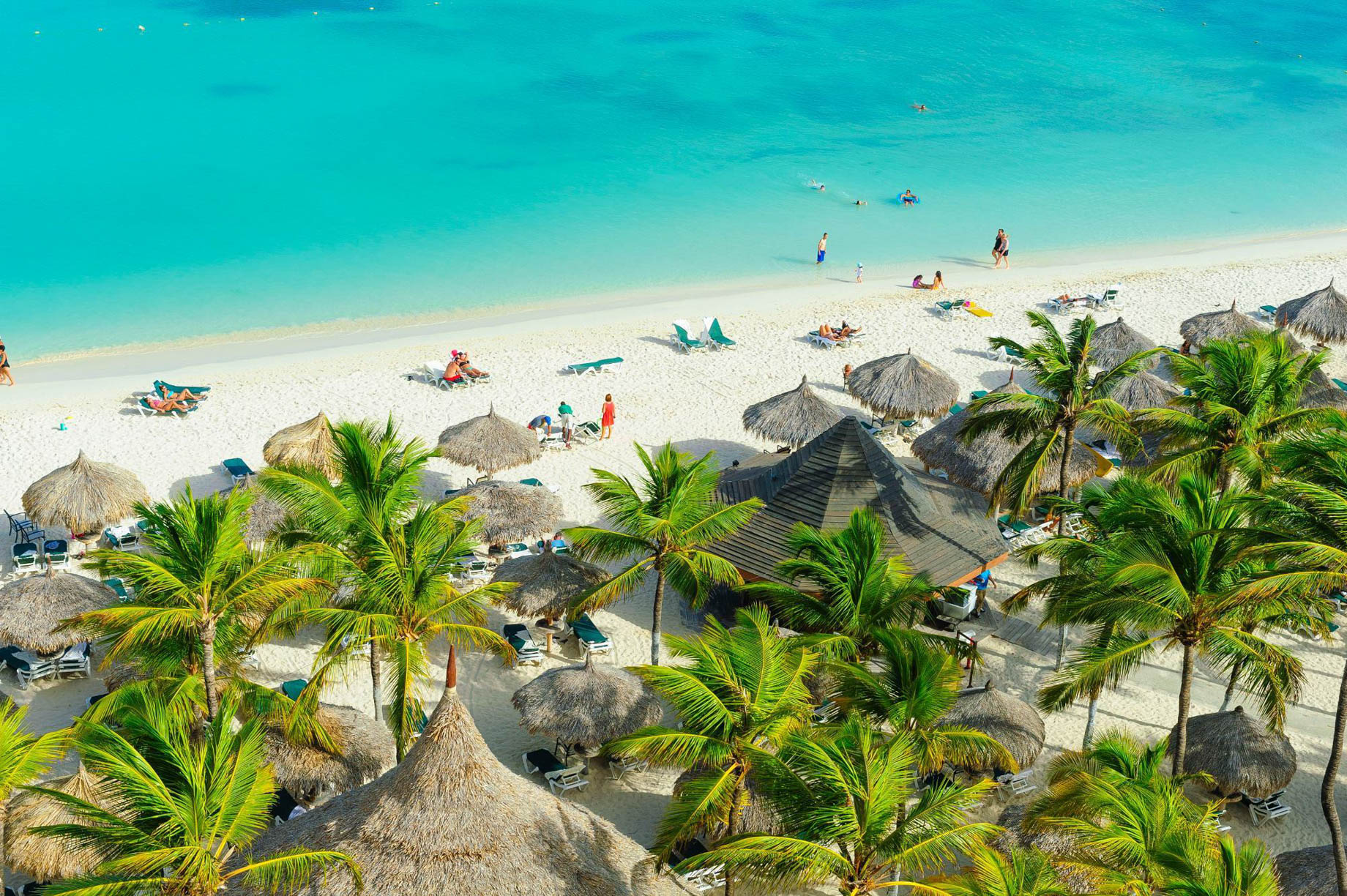 Barceló Aruba Palm Beach Resort – Noord, Aruba – Beach Resort Aerial View