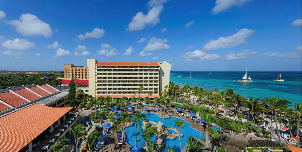 Barceló Aruba Palm Beach Resort - Noord, Aruba - Aerial View