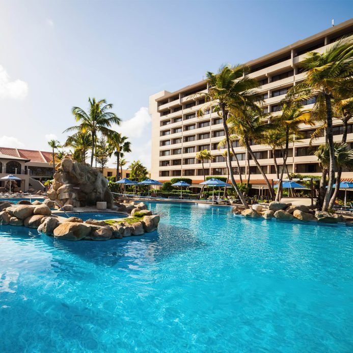 Barceló Aruba Palm Beach Resort - Noord, Aruba - Pool View
