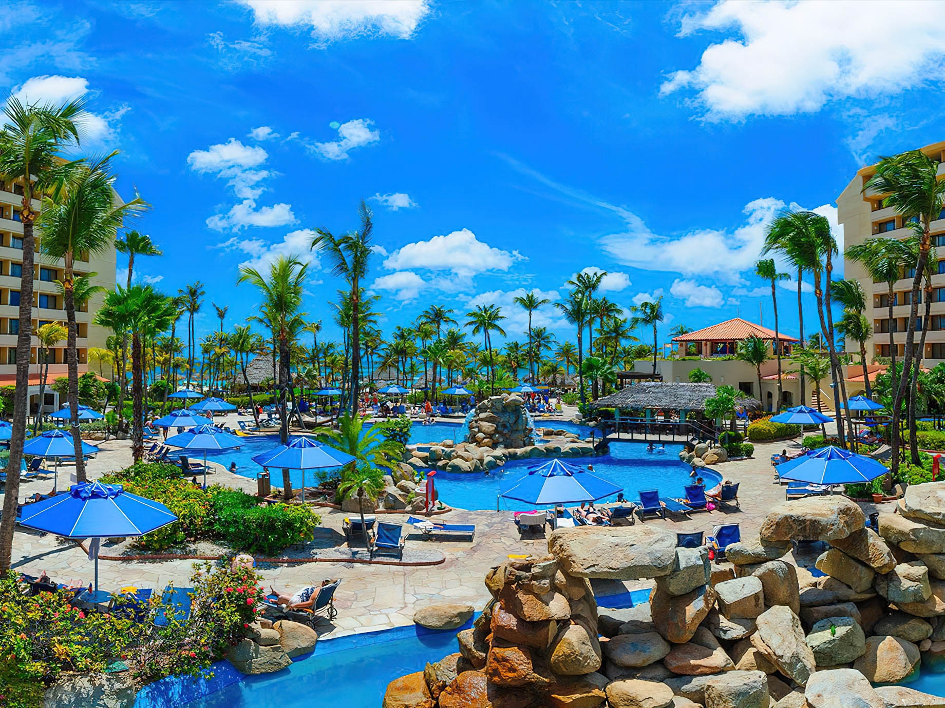 Barceló Aruba Palm Beach Resort – Noord, Aruba – Pool View