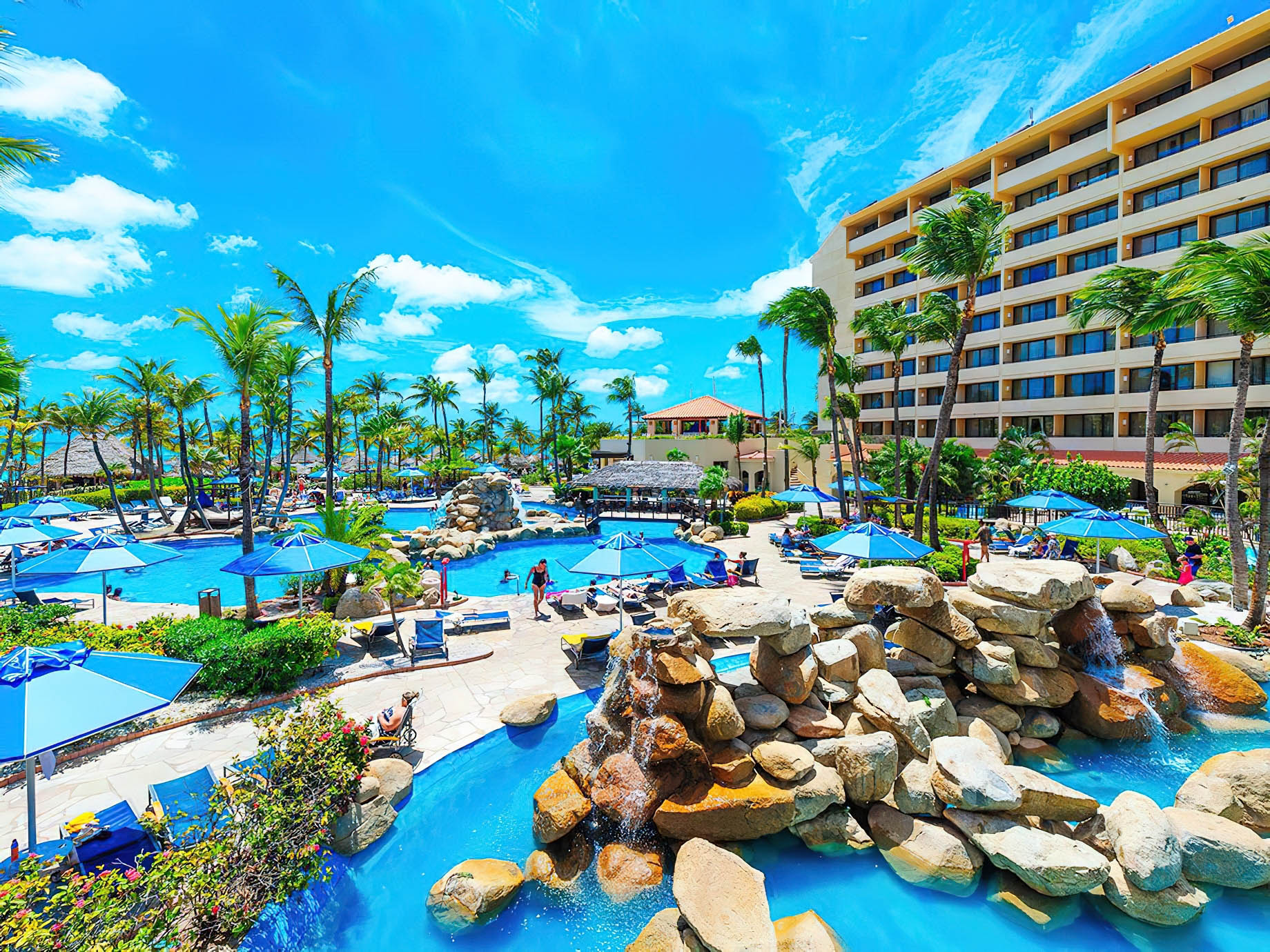 Barceló Aruba Palm Beach Resort – Noord, Aruba – Pool View