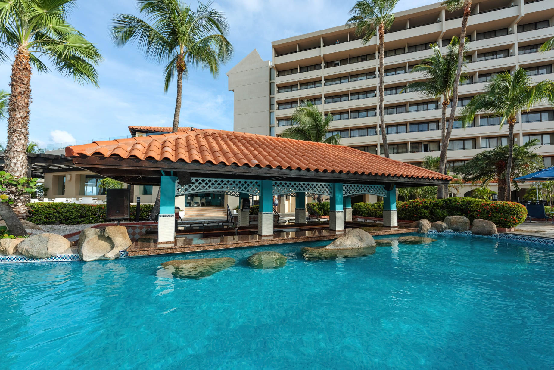 Barceló Aruba Palm Beach Resort - Noord, Aruba - Pool Bar