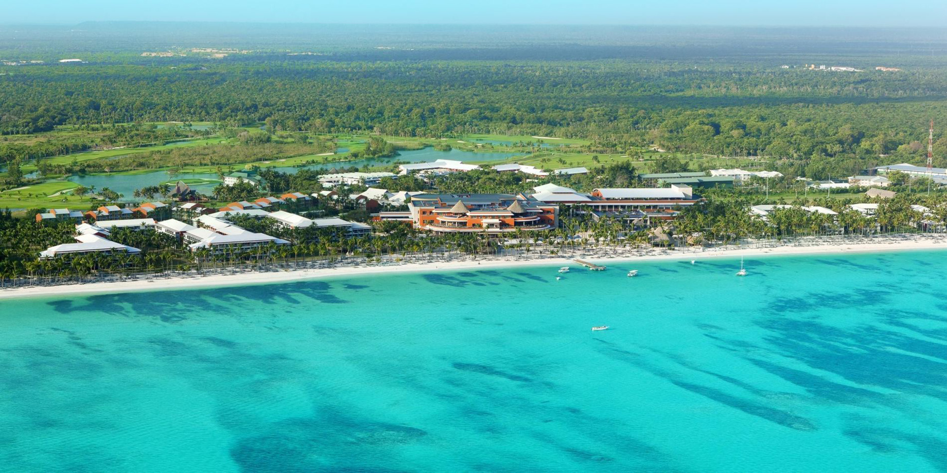 Barceló Bávaro Palace Hotel Grand Resort – Punta Cana, Dominican Republic – Resort Aerial View