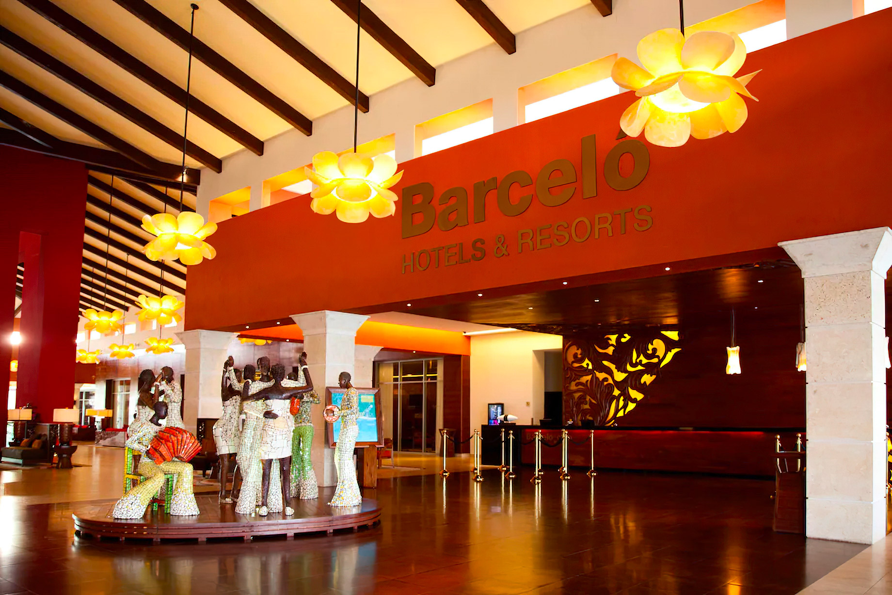 Barceló Bávaro Palace Hotel Grand Resort – Punta Cana, Dominican Republic – Lobby Reception