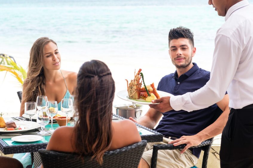 Barceló Bávaro Beach Hotel Grand Resort - Punta Cana, Dominican Republic - Beachfront Dining