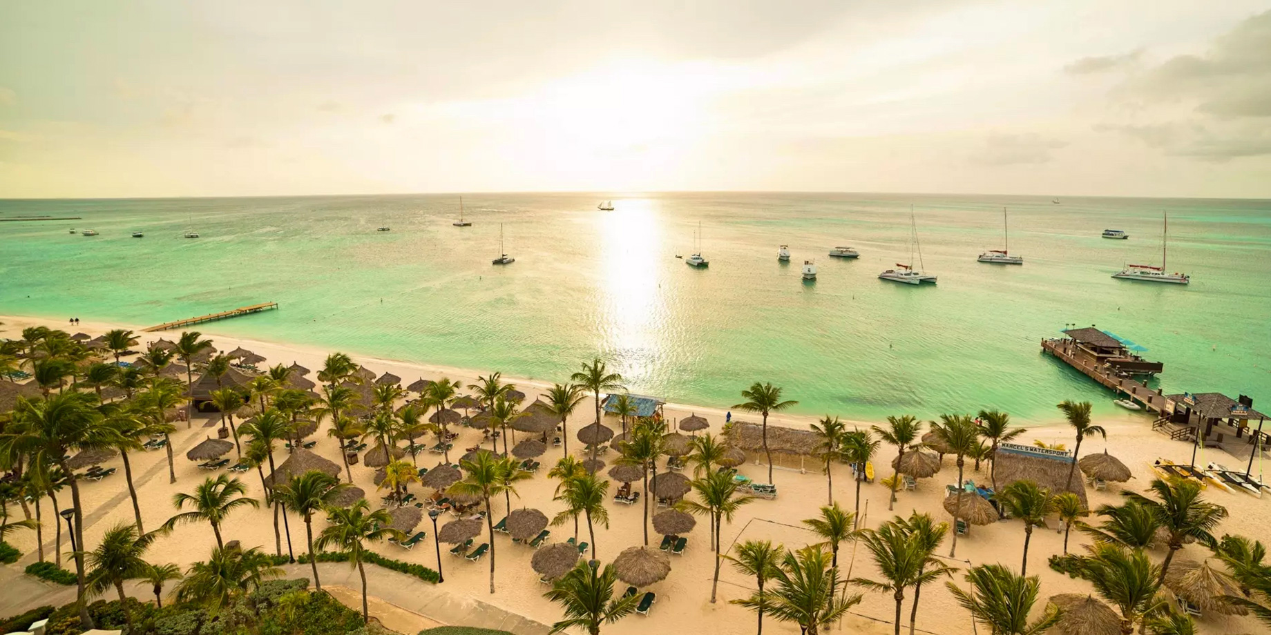 Barceló Aruba Palm Beach Resort – Noord, Aruba – Beach Resort Sunset