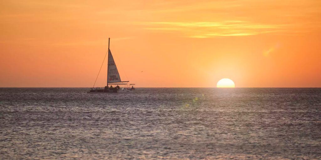 Barceló Aruba Palm Beach Resort - Noord, Aruba - Ocean Sunset