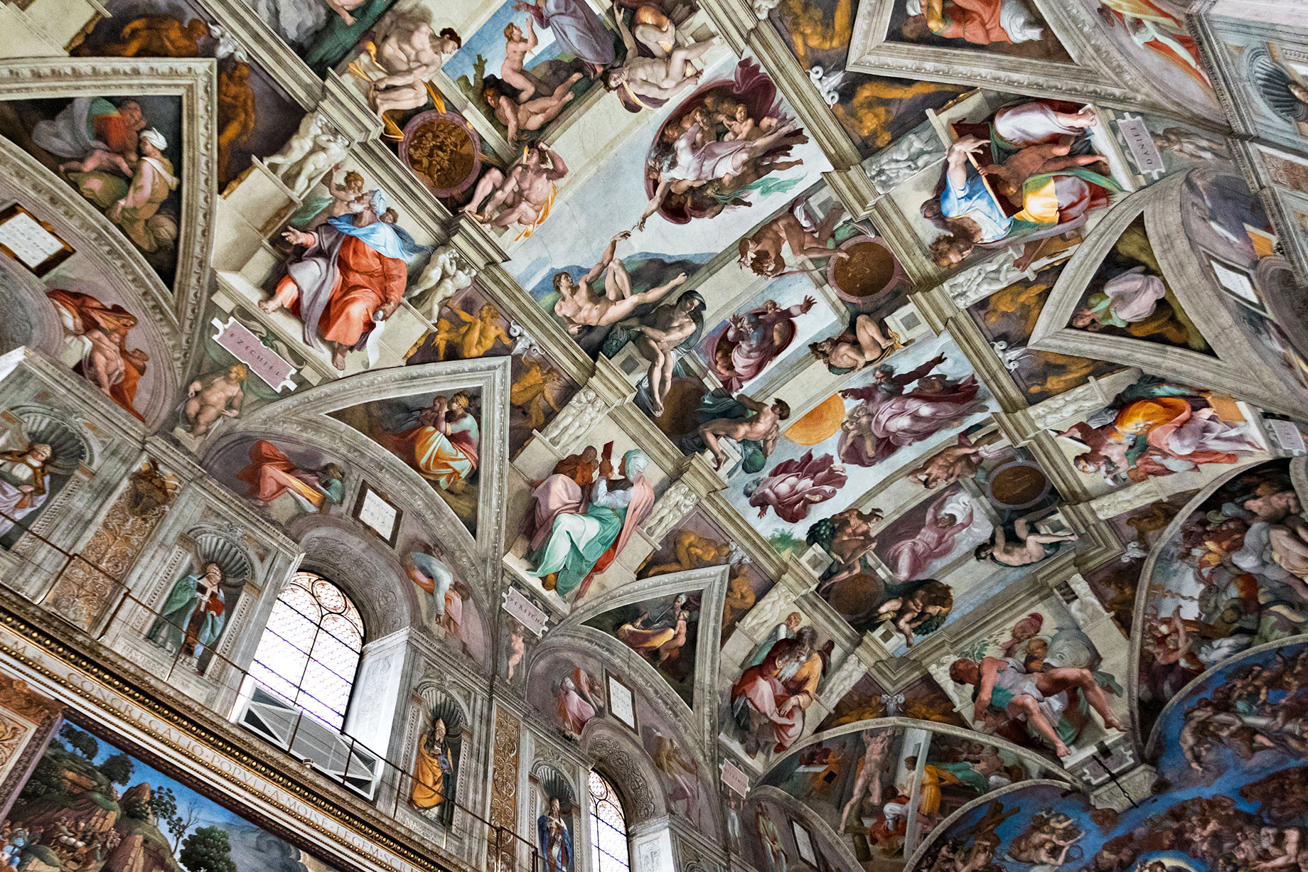 The Sistine Chapel - Painted by Michelangelo - Vatican City State