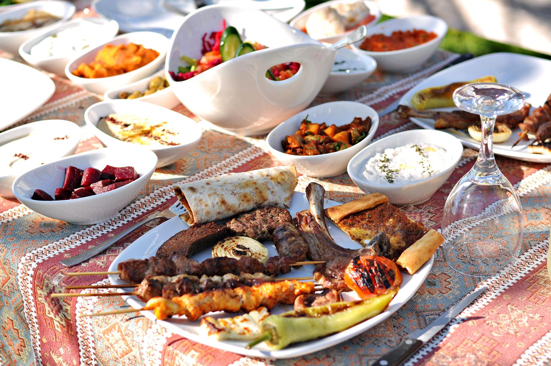 Traditional Cypriot Meze and Kebap Barbecue Party - Cyprus