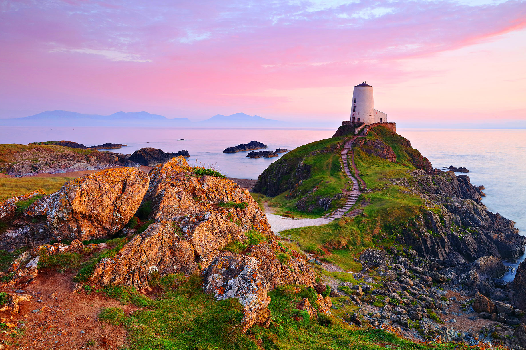 Tŵr Mawr Lighthouse - Ynys Llanddwyn, Anglesey, Wales, UK