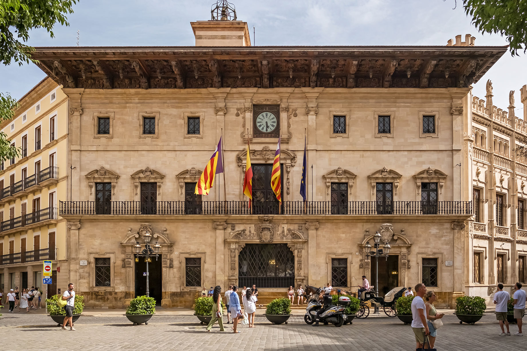 Palma Town Hall - Palma de Mallorca, Balearic Islands, Spain