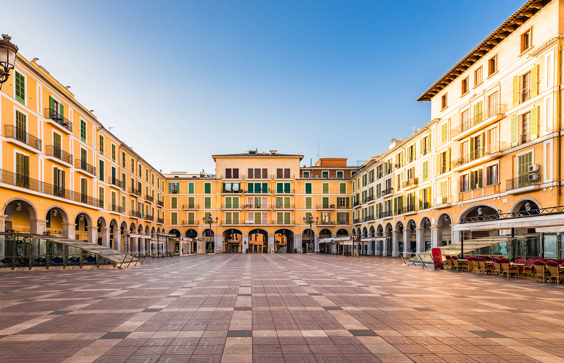 Plaza de Major - Palma de Mallorca, Balearic Islands, Spain