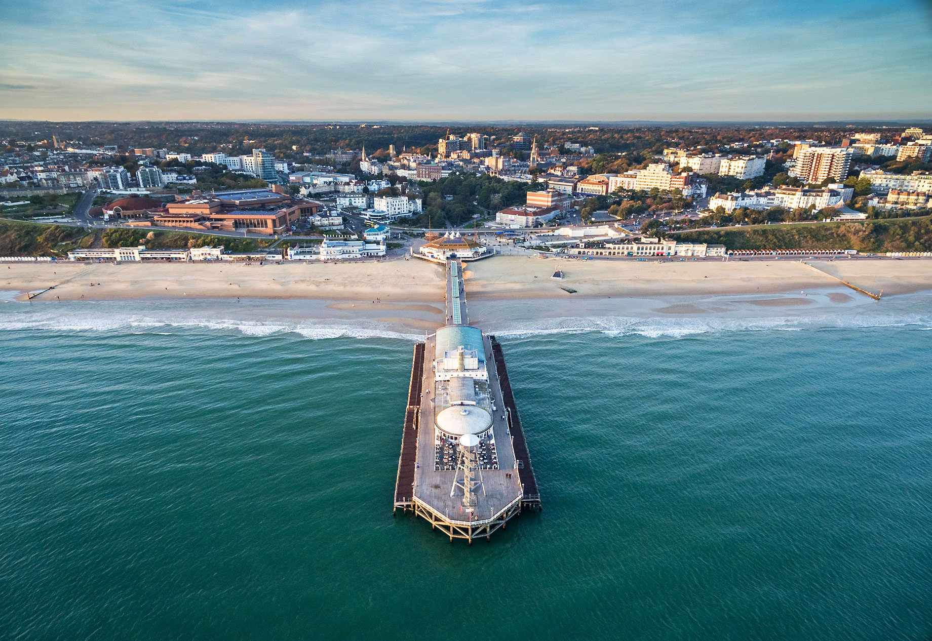 The Bournemouth Pier - Bournemouth, England, UK