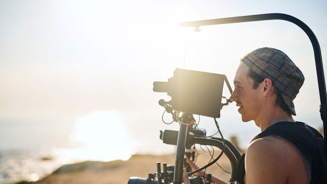 Videographer at the Beach