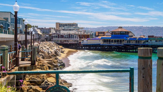 Redondo Beach Pier and Boardwalk in California, USA